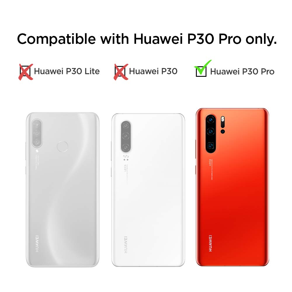 Spigen Neo Hybrid Back Cover Case for Huawei P30 Pro (TPU + Poly Carbonate | Gunmetal) - Image 2