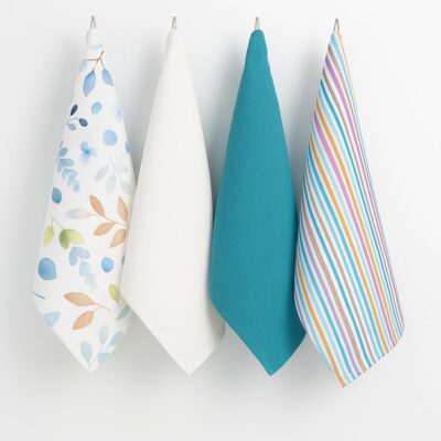 Italian Brand - Premium Cotton Kitchen Towels (Set of 4)