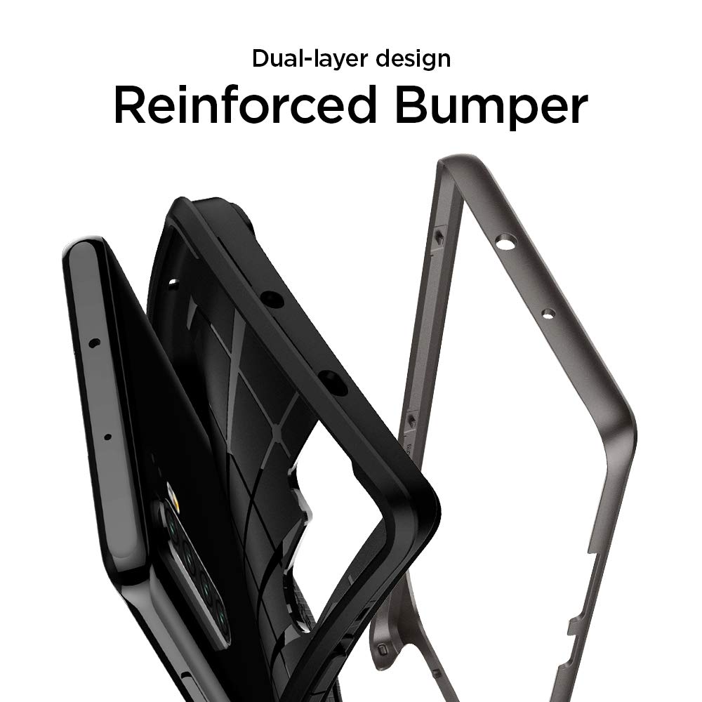 Spigen Neo Hybrid Back Cover Case for Huawei P30 Pro (TPU + Poly Carbonate | Gunmetal) - Image 4