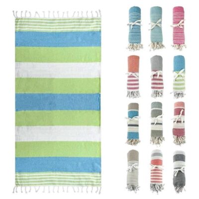 Italian Brand - Premium Cotton Bath & Beach Towels (Set of 4)