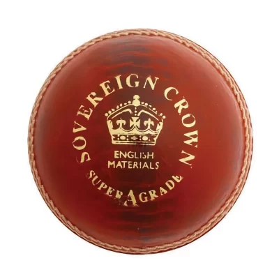 Hunts County Sovereign Crown Red Leather Cricket Ball