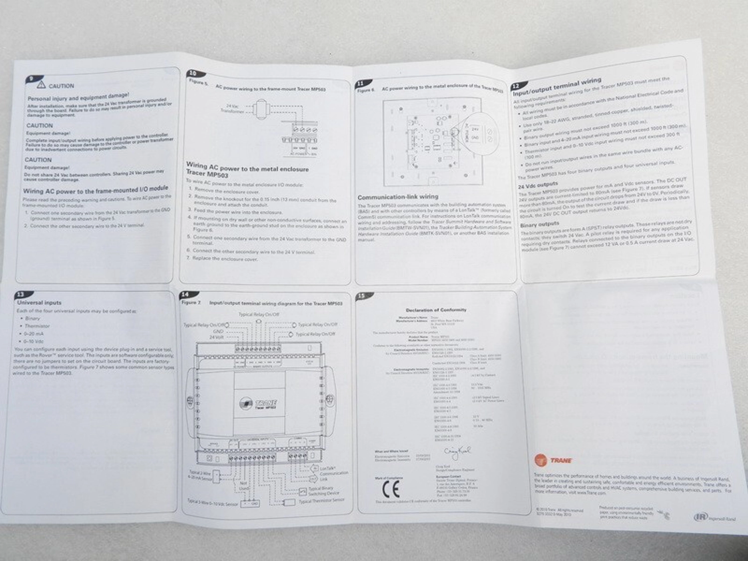 TRANE Tracer MP503 Input/Out (I/O) Module - Image 9